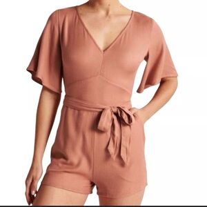 Abercrombie & Fitch Mauve Romper